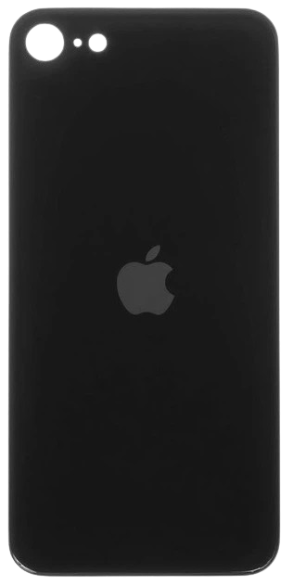 Задня кришка iPhone SE 2020 Black Big Original Quality (якість оригіналу)